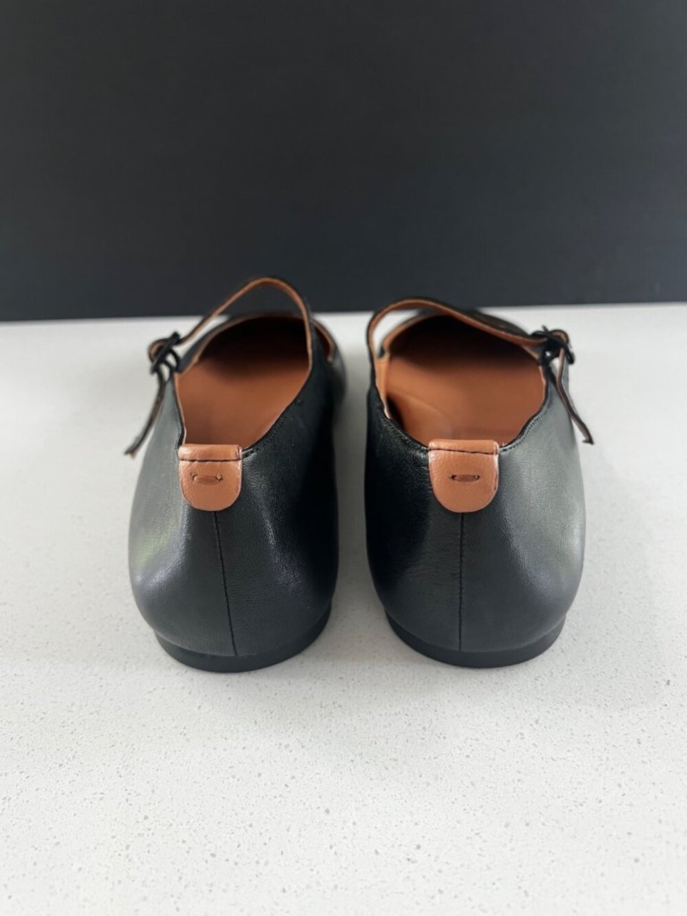 GENTLE SOULE Wynona black leather Mary Jane Flats size 7.5 M - Picture 4 of 9